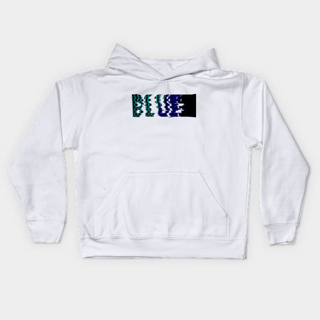 Blue Kids Hoodie by stefy